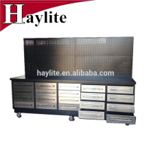 Tool Cabinet with stainless steel drawers